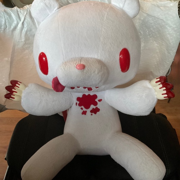 GLOOMY THE NAUGHTY GRIZZLY G.P. TAITO JAPANESE PEICE NWT 14 IN - Picture 1 of 10